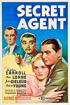 Secret Agent (1936) afişi