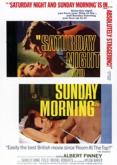 Cumartesi Gecesi Ve Pazar Sabahı (1960) afişi