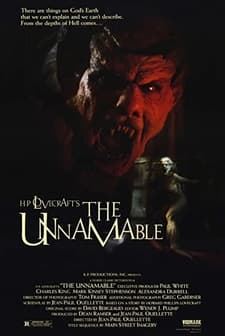 The Unnamable (1988) afişi