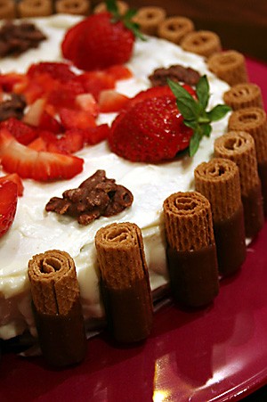 Çilekli Pasta fotoğrafı