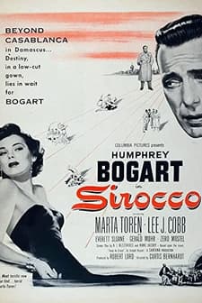 Sirocco (1951) afişi