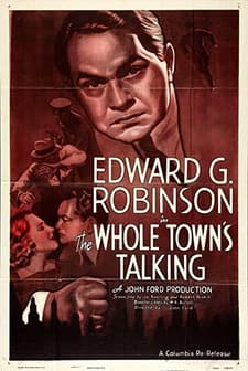 The Whole Town's Talking (1935) afişi
