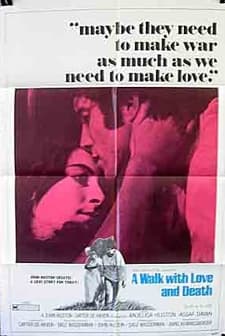 A Walk With Love And Death (1969) afişi