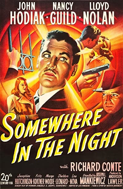 Somewhere in The Night (1946) afişi