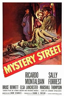 Mystery Street (1950) afişi