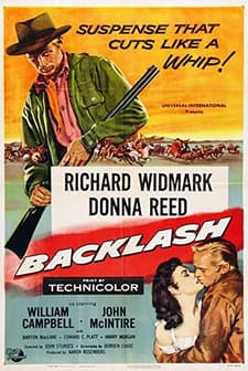Backlash (1956) afişi