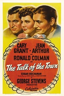 The Talk Of The Town (1942) afişi