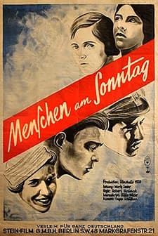 Bir Pazar Günü (1930) afişi