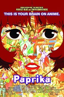 Paprika (2006) afişi