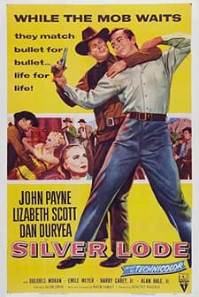 Silver Lode (1954) afişi