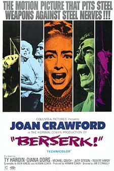 Berserk! (1967) afişi