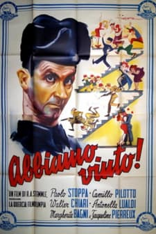 Abbiamo Vinto! (1951) afişi