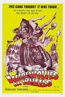 Werewolves On Wheels (1971) afişi