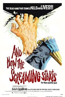 And Now The Screamıng Starts (1973) afişi