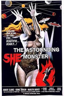 The Astoundıng She Monster (1957) afişi
