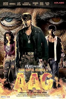 Ram Gopal Varma Ki Aag (2007) afişi