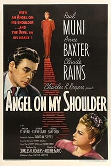 Angel On My Shoulder (1946) afişi