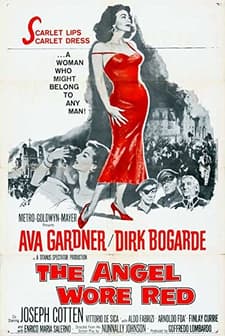 The Angel Wore Red (1960) afişi