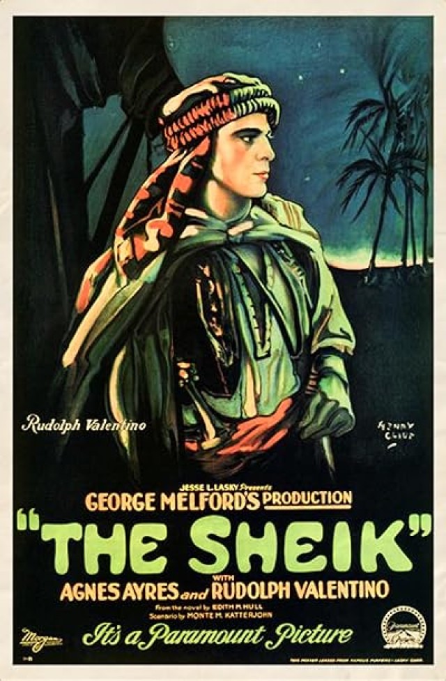The Sheik (1921) afişi