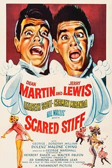 Scared Stiff (1953) afişi