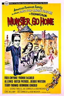 Munster, Go Home! (1966) afişi