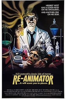 Re-animator (1985) afişi