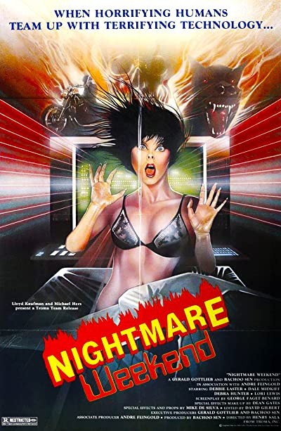 Nightmare Weekend (1986) afişi
