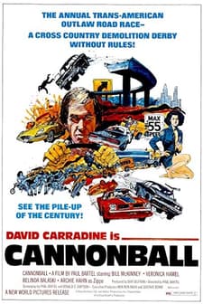 Cannonball! (1976) afişi