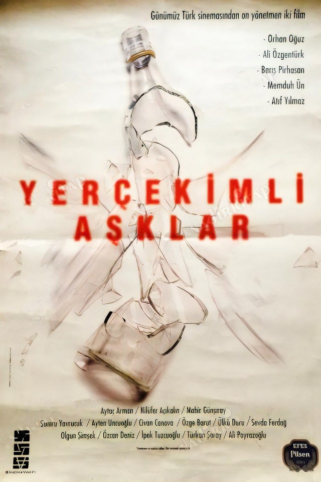 Yer Çekimli Aşklar (1996) afişi