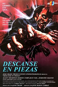 Descanse En Piezas (1987) afişi