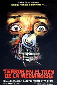 Terror En El Tren De Medianoche (1980) afişi