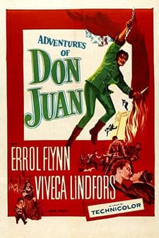 Don Juan'ın Maceraları (1948) afişi