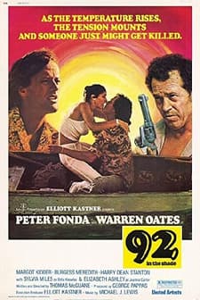 92 in The Shade (1975) afişi