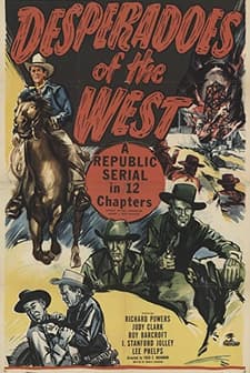 Desperadoes Of The West (1950) afişi