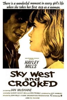 Sky West And Crooked (1966) afişi