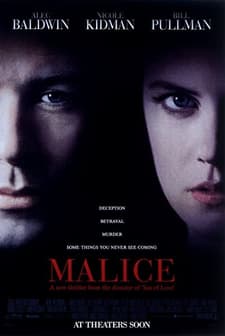 Malice (1993) afişi