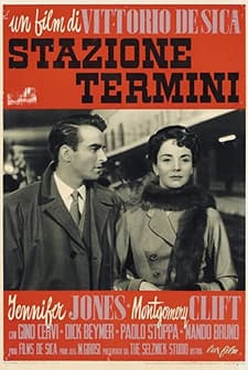 Stazione Termini (1953) afişi