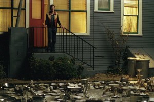 Elde Makas Koşmak Fotoğrafı