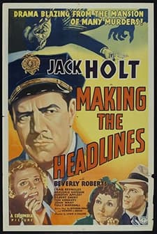 Making The Headlines (1938) afişi