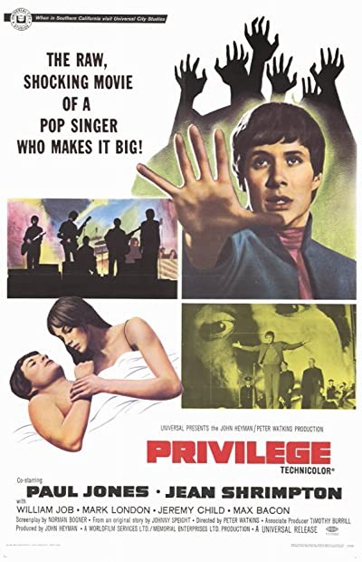 Privilege (1967) afişi