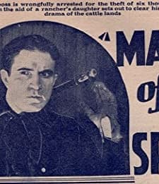 Mark Of The Spur (1932) afişi