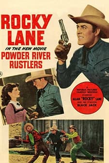 Powder River Rustlers (1949) afişi