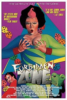 Forbidden Zone (1980) afişi