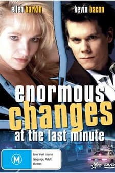 Enormous Changes At The Last Minute (1983) afişi