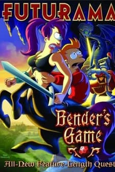 Futurama: Bender's Game (2008) afişi
