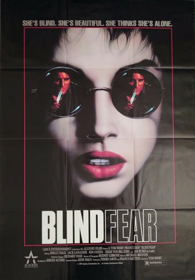 Blind Fear (1989) afişi
