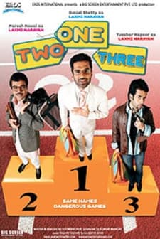 One Two Three (2008) afişi