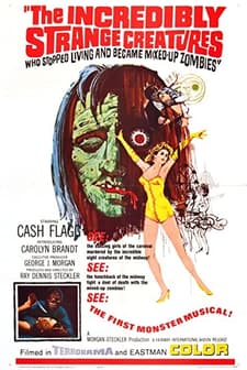 The Incredibly Strange Creatures Who Stopped Living and Became Mixed-Up Zombies!!? (1964) afişi