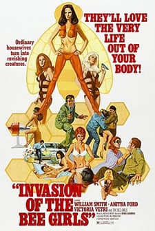 Invasion of the Bee Girls (1973) afişi