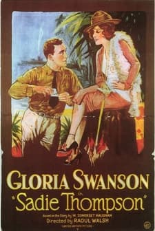 Sadie Thompson (1928) afişi